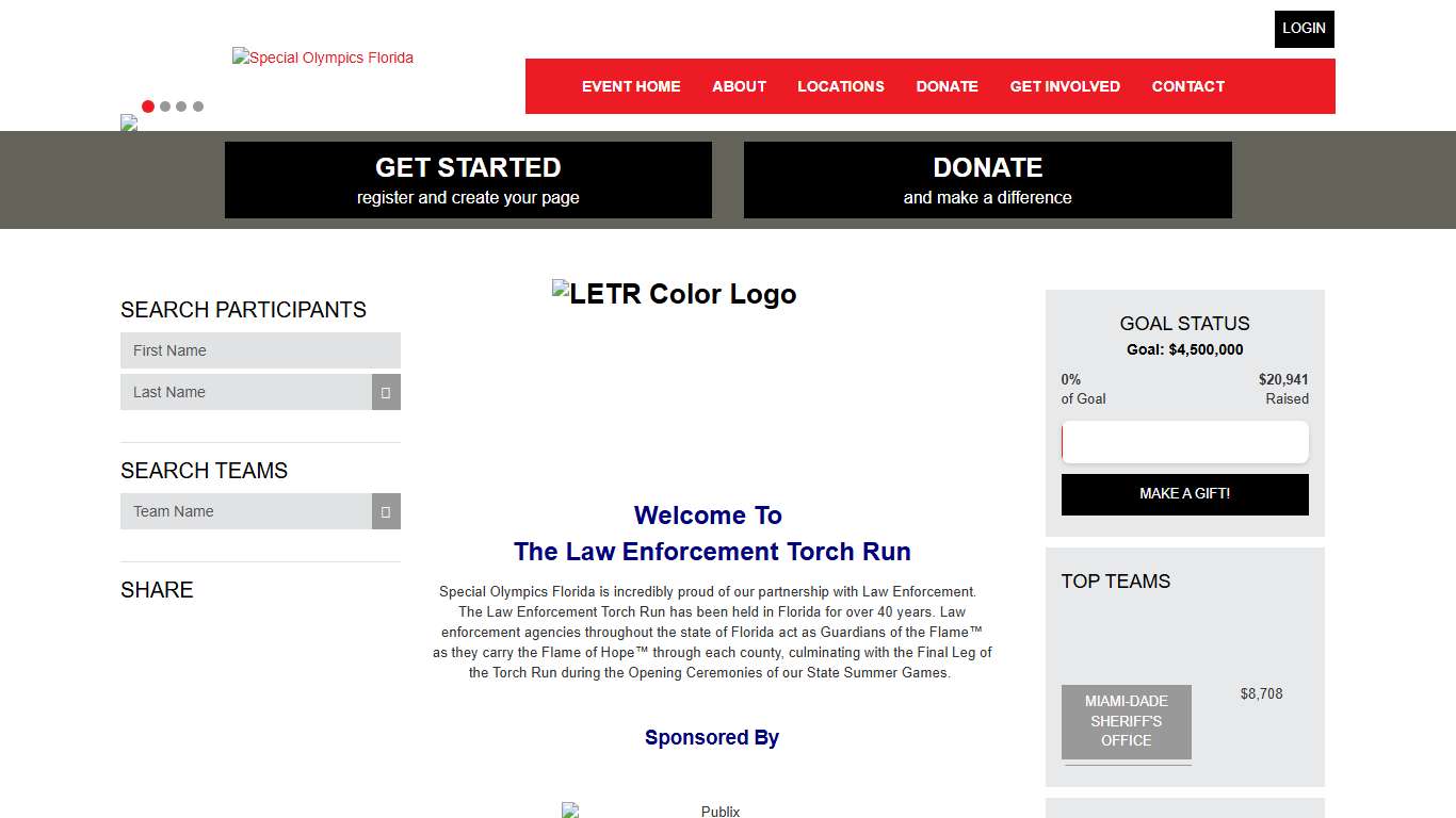 2026 Law Enforcement Torch Run - Special Olympics Florida